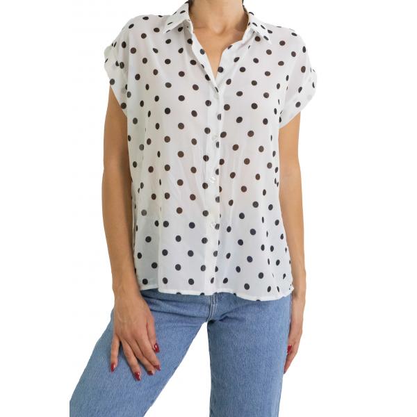 Camicia con pois
